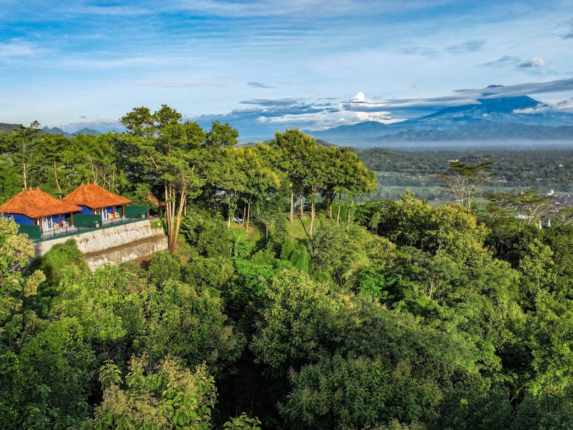 Villa Borobudur Java Rondreis Indonesie Vakantie Original Asia