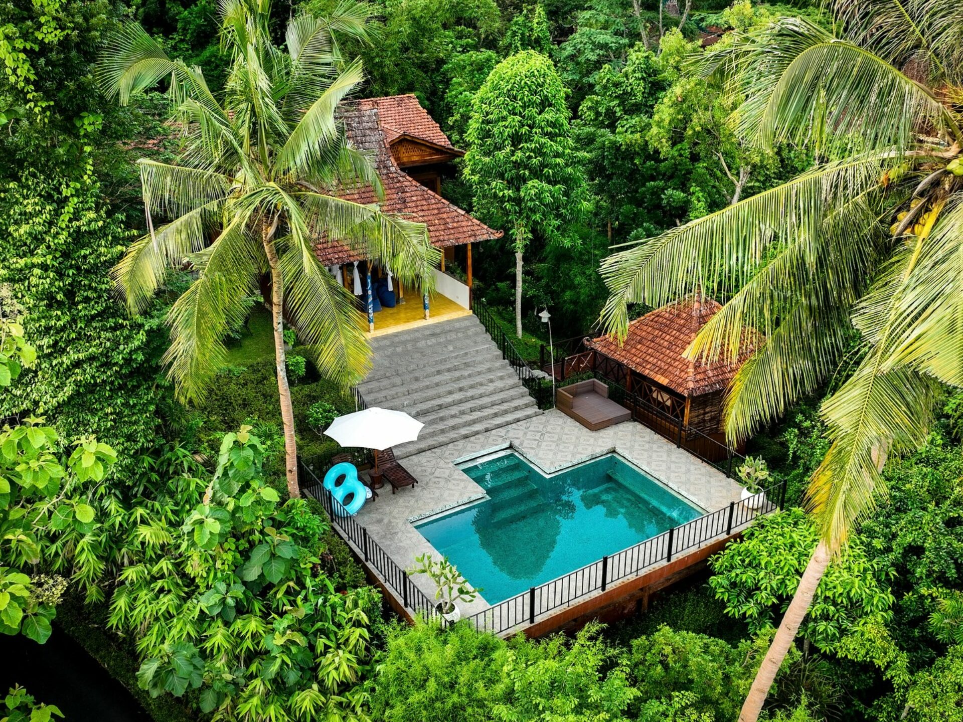 Villa Borobudur Java Rondreis Indonesie Vakantie Original Asia