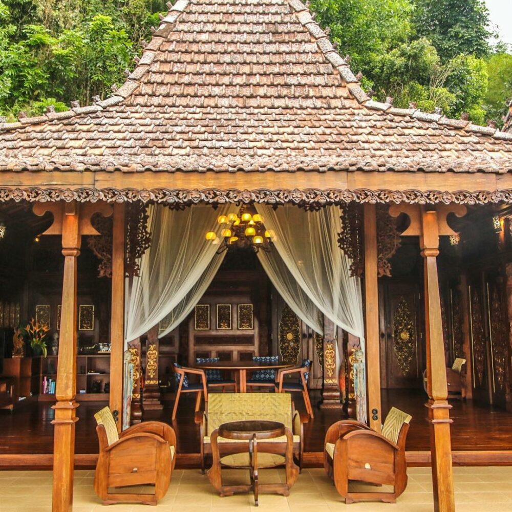 Villa Borobudur Java Rondreis Indonesie Vakantie Original Asia