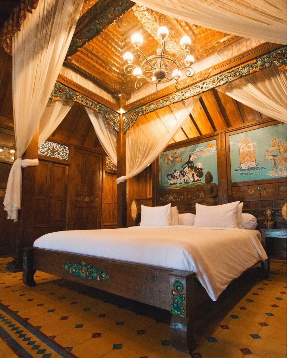 Villa Borobudur Java Rondreis Indonesie Vakantie Original Asia