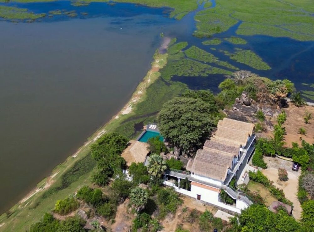 Oruwa Boutique Villa Hotel Arugambay Rondreis Sri Lanka Vakantie Original Asia aerial