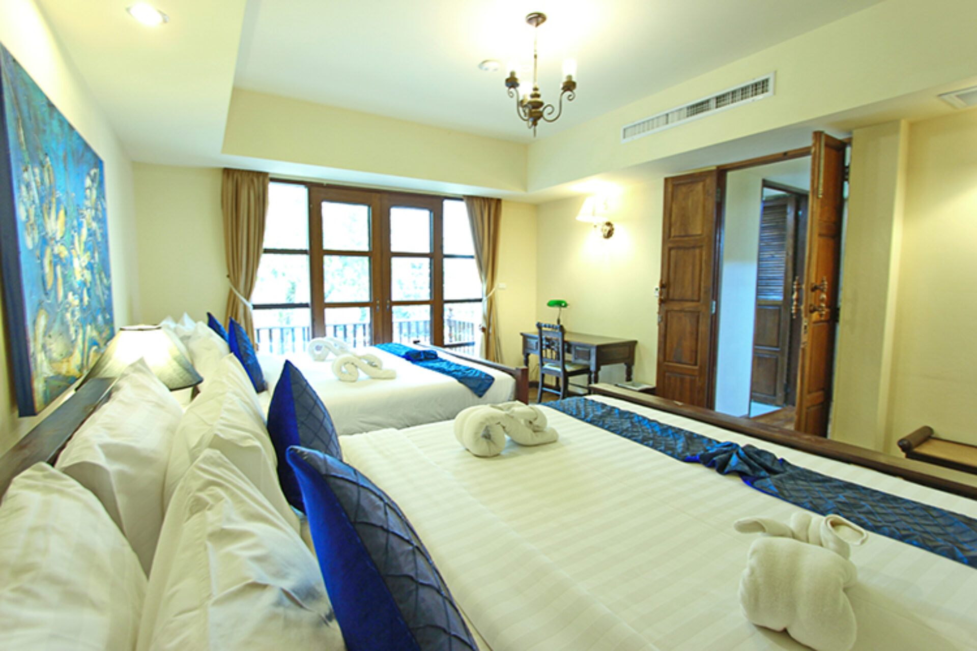 Shewe Wana Boutiqe Hotel Rondreis Thailand Vakantie Kamer 4