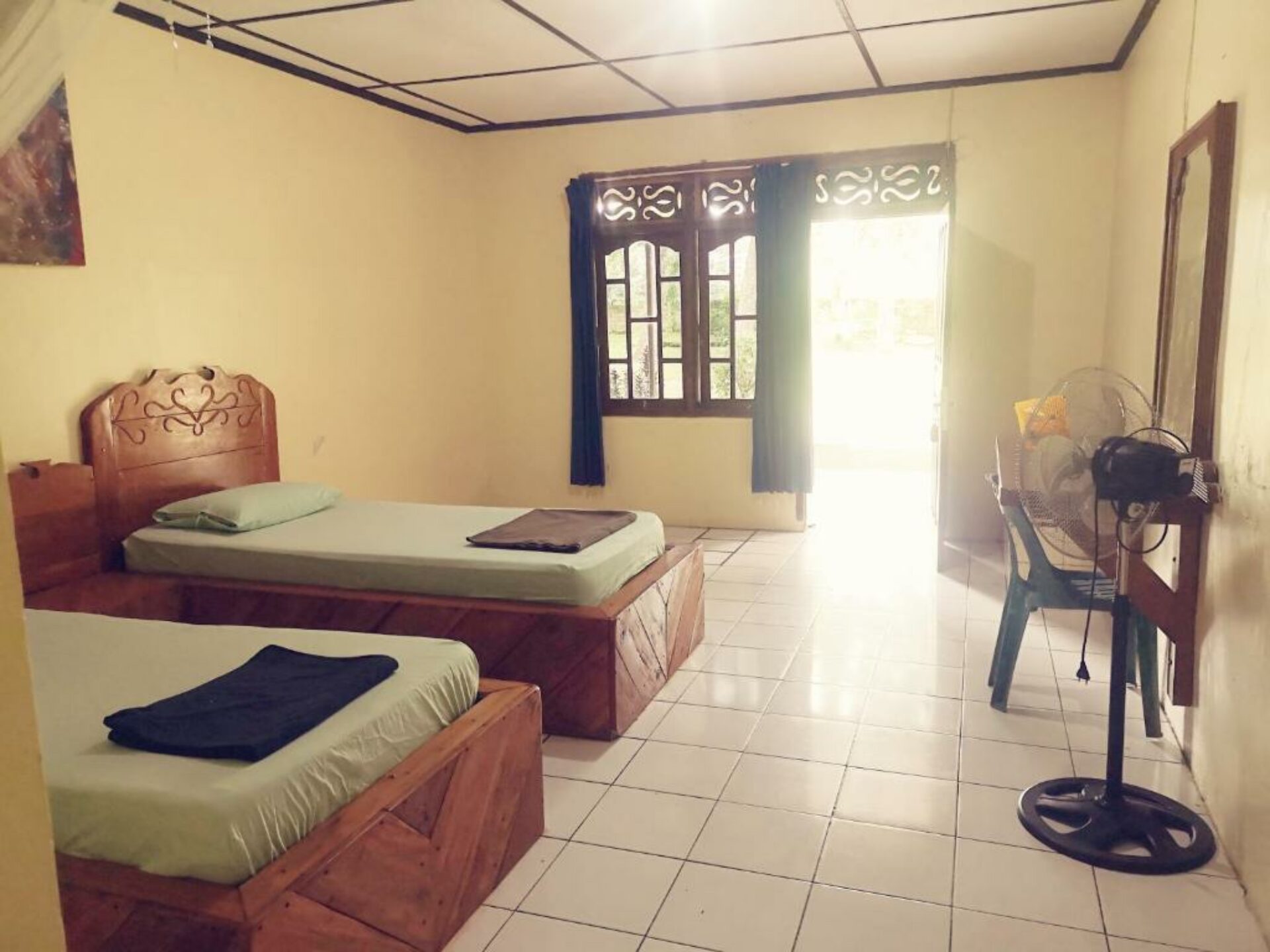 Wisma Leuser Sibayak Rondreis Sumatra Indonesie Vakantie Kamer