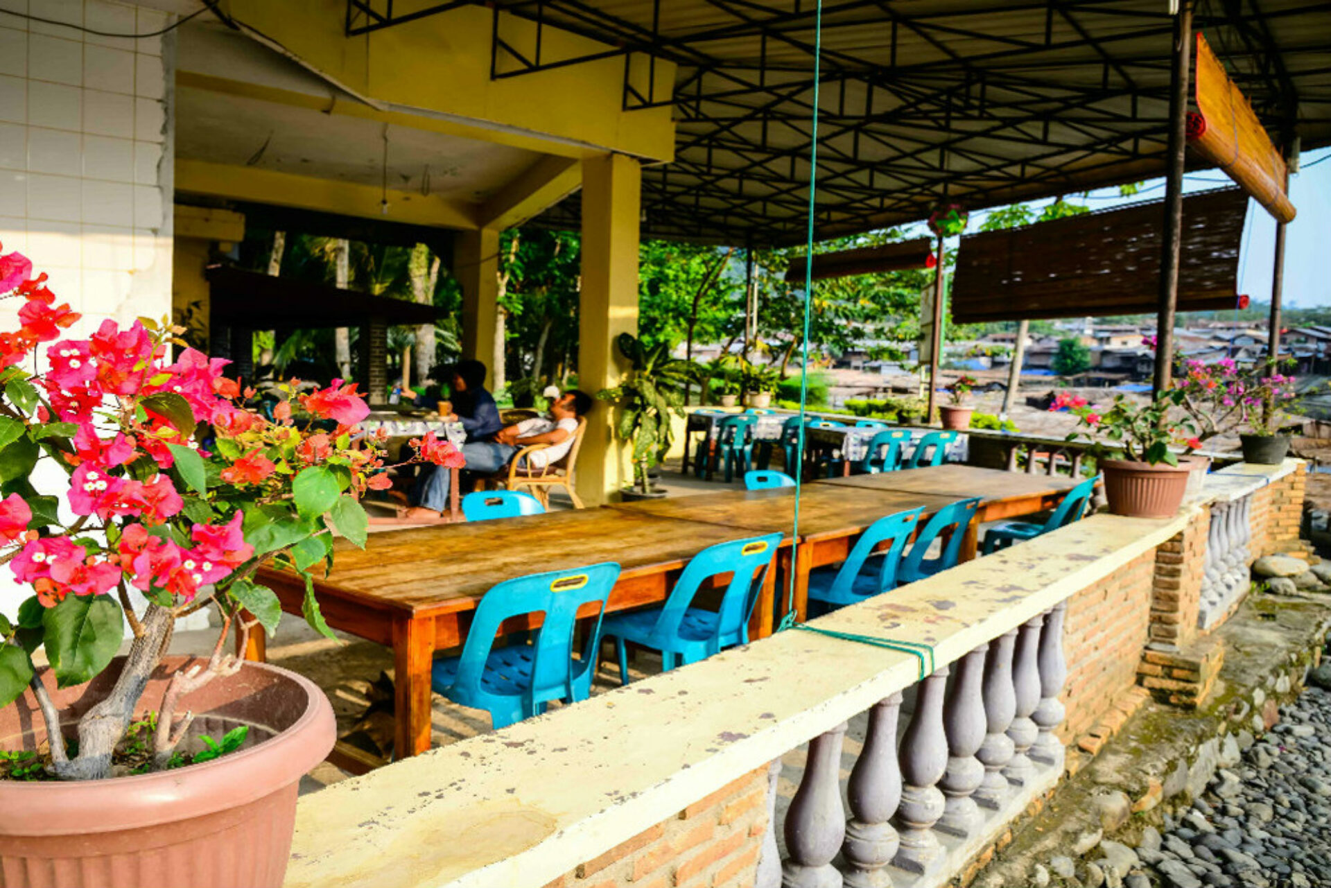 Wisma Leuser Sibayak Rondreis Sumatra Indonesie Vakantie Restaurant 4