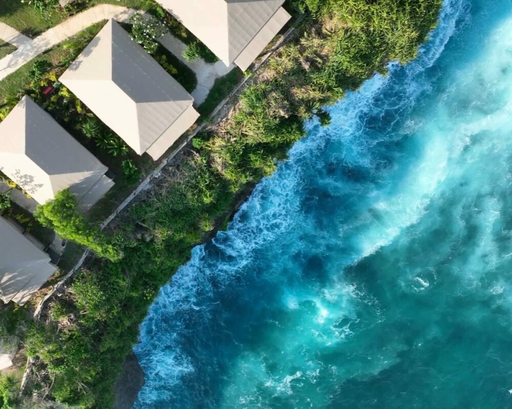 ARNA Suites and Ocean Lounge Rondreis Indonesië Vakantie Aerial 2