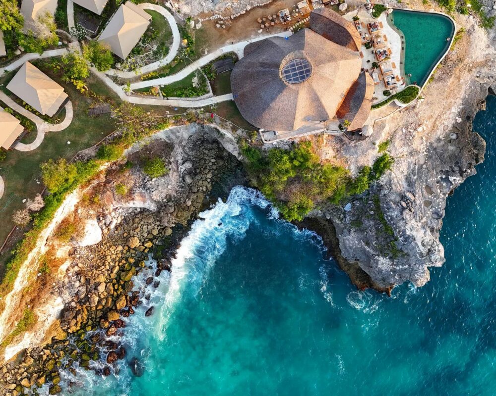 ARNA Suites and Ocean Lounge Rondreis Indonesië Vakantie Aerial 3