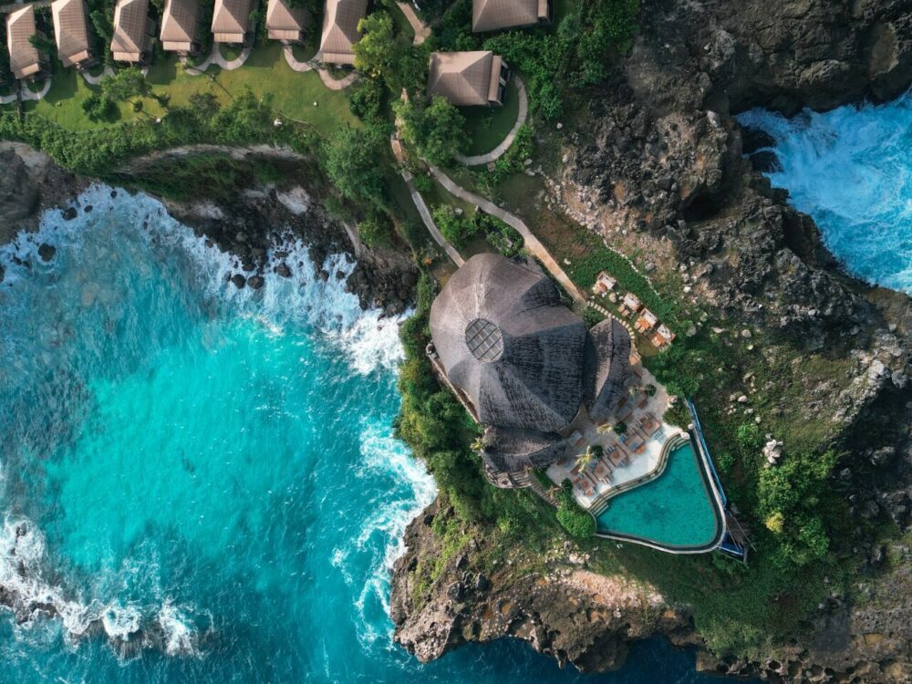 ARNA Suites and Ocean Lounge Rondreis Indonesië Vakantie Aerial