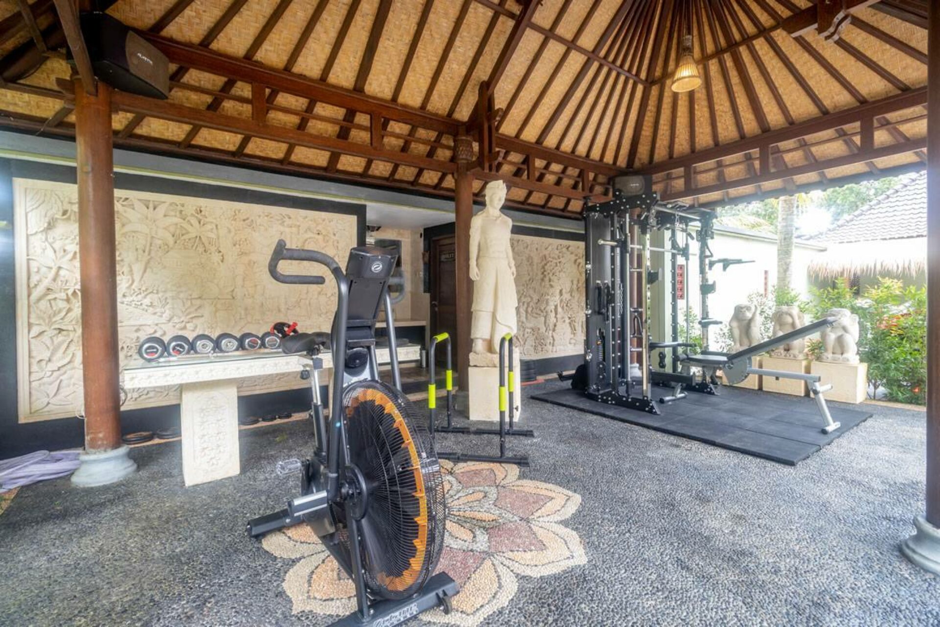 Asli Bali Villa Rondreis Indonesië Vakantie Gym