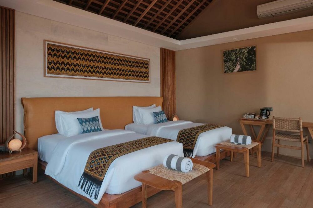 TUNAK Resort Lombok Rondreis Indonesië Vakantie Kamer