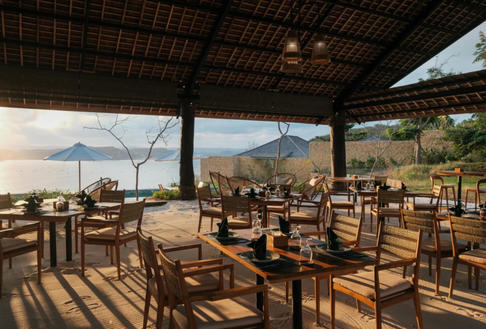 TUNAK Resort Lombok Rondreis Indonesië Vakantie Restaurant 5