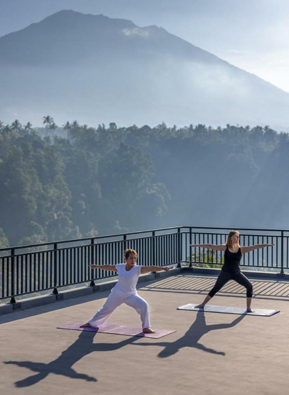 Tapa Agung View Rondreis Indonesië Vakantie Yoga