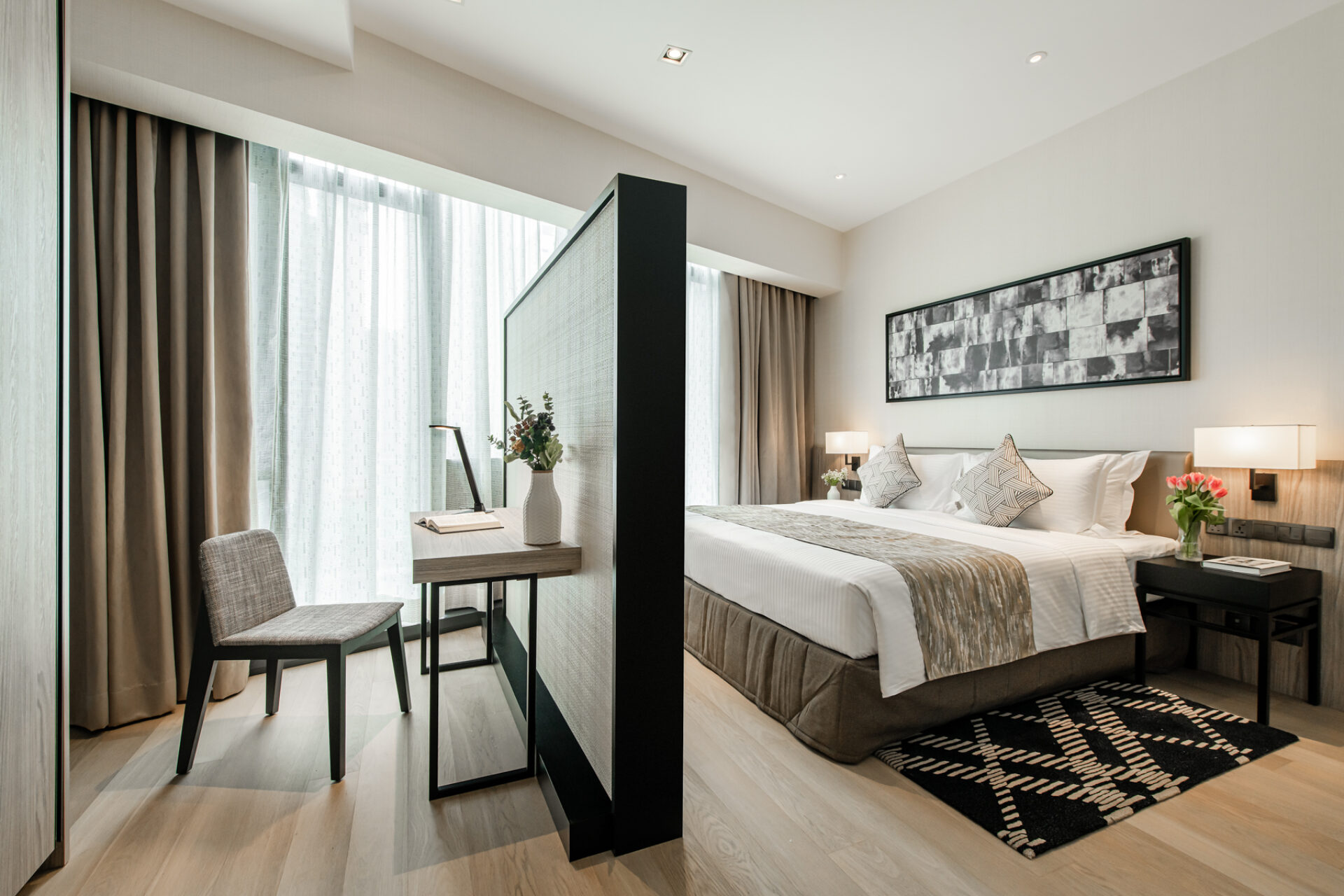 Ascott Star KLCC Kuala Lumpur Rondreis Maleisië Vakantie Kamer 3