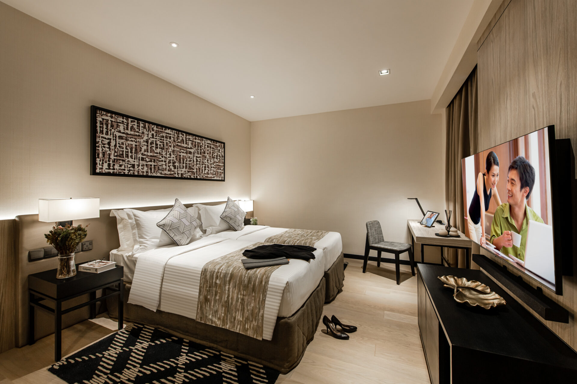 Ascott Star KLCC Kuala Lumpur Rondreis Maleisië Vakantie Kamer 6