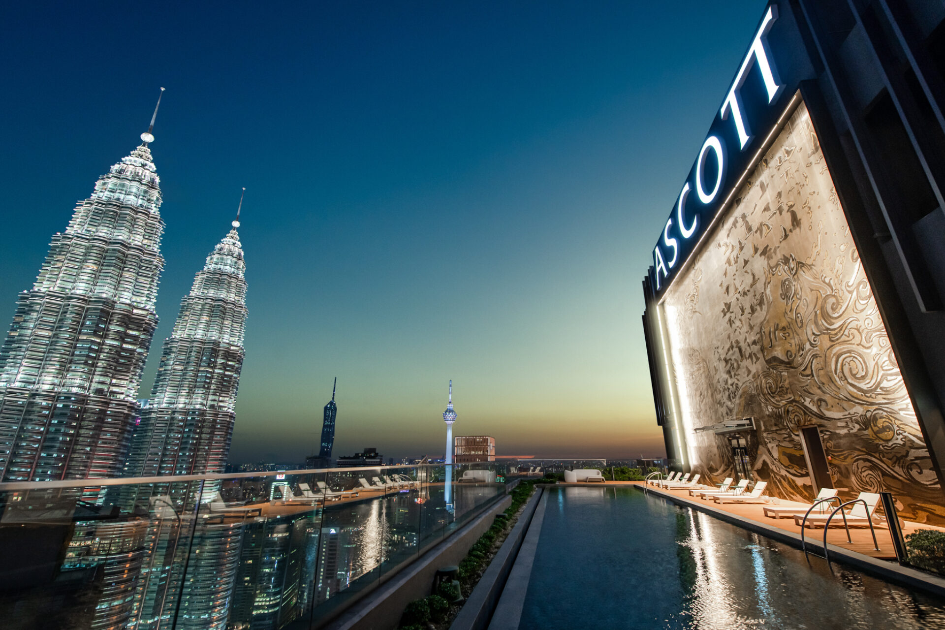 Ascott Star KLCC Kuala Lumpur Rondreis Maleisië Vakantie Zwembad 2