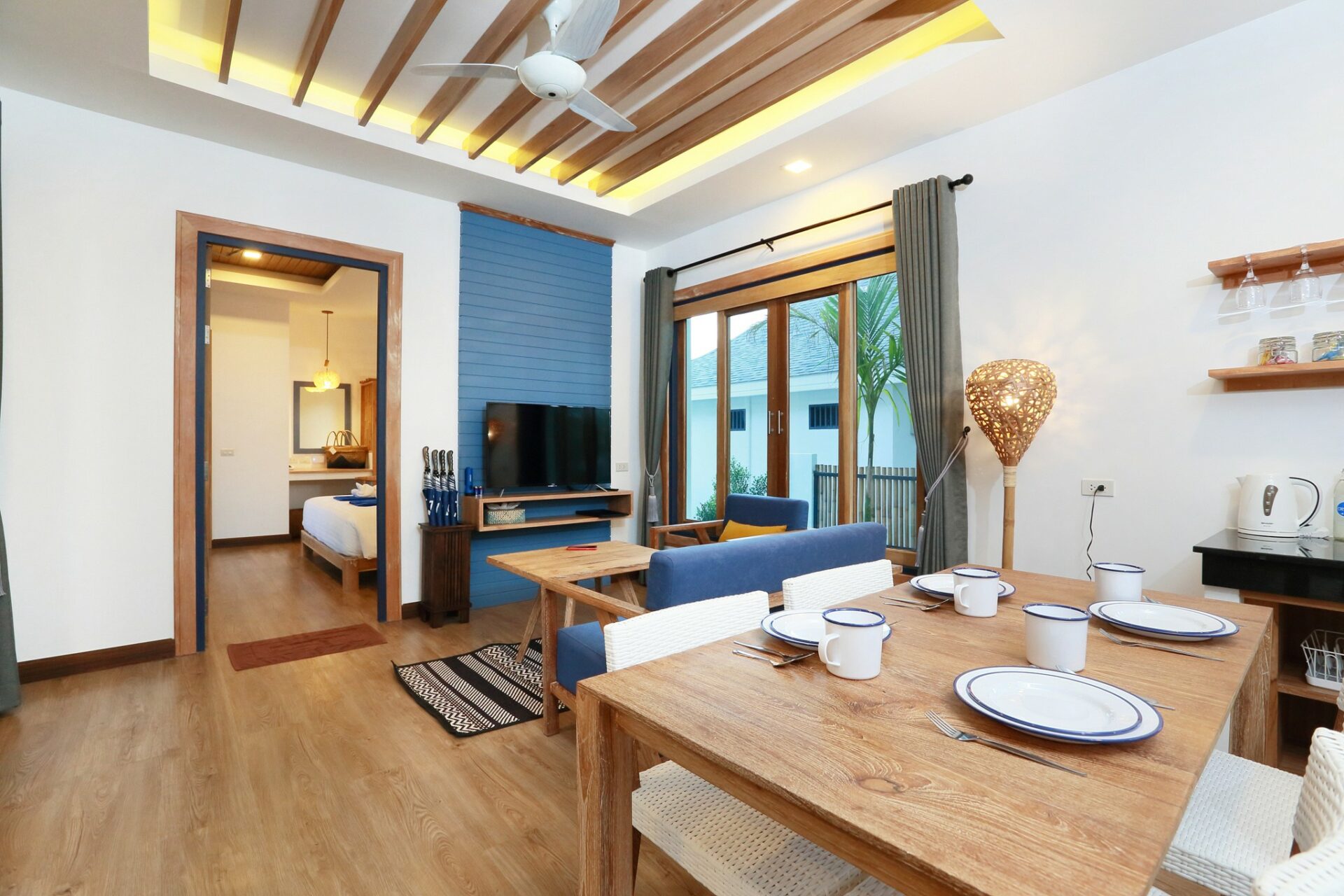 Lanta Casa Blanca Rondreis Thailand Vakantie Kamer