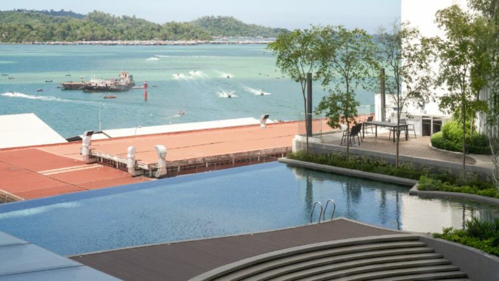 Citadines Waterfront Kota Kinabalu Rondreis Maleisie Vakantie Zwembad
