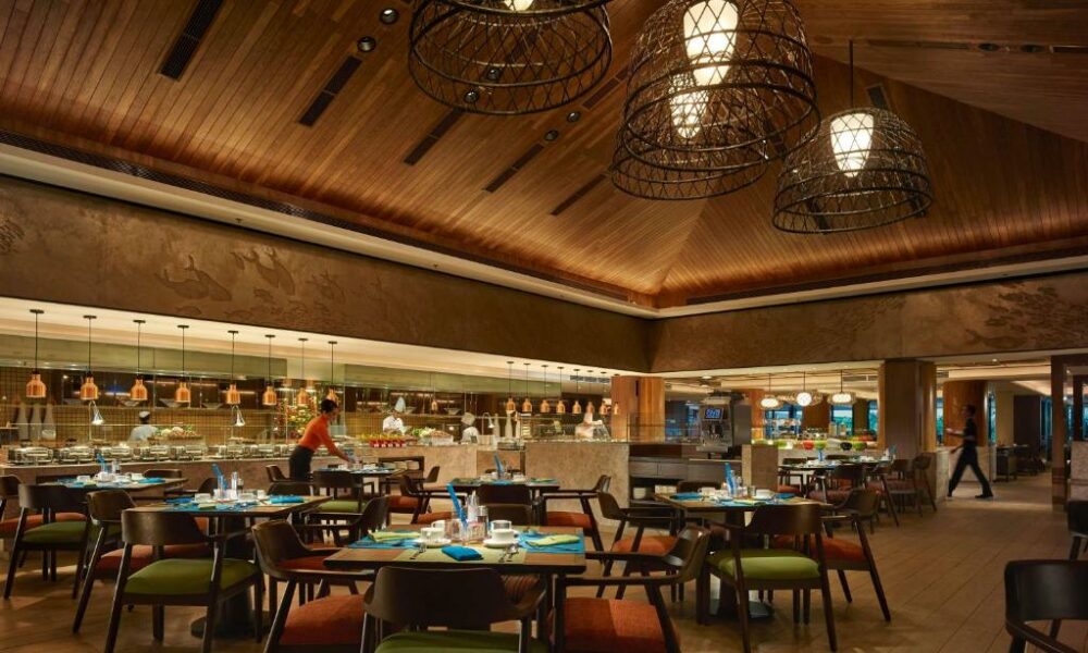 Shangri-La Tanjung Aru Rondreis Maleisie Vakantie Restaurant