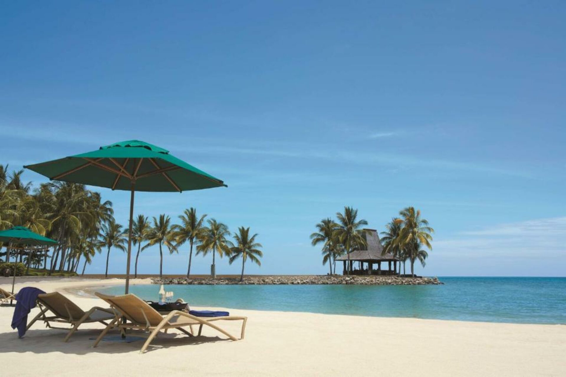 Shangri-La Tanjung Aru Rondreis Maleisie Vakantie Strand