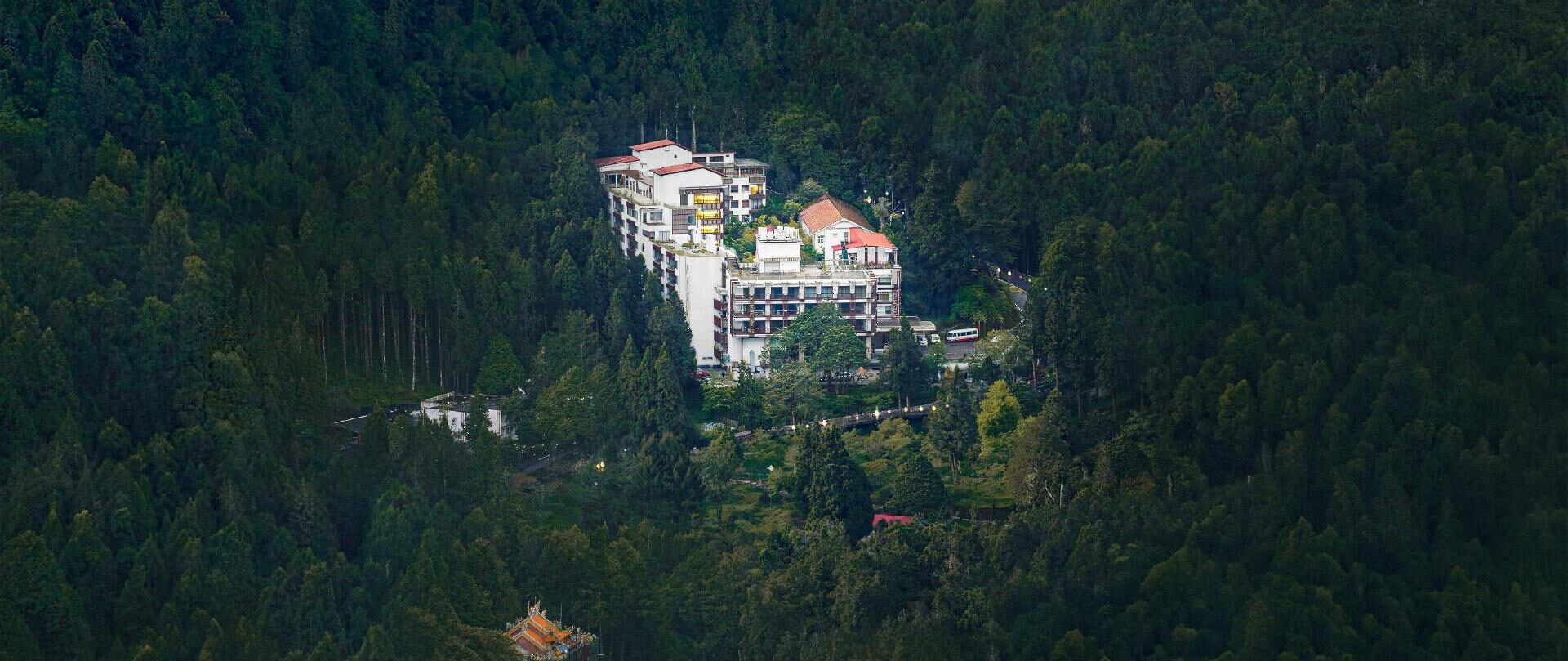 Alishan Hotel Vakantie Taiwan Rondreis Original Asia Aerial 2