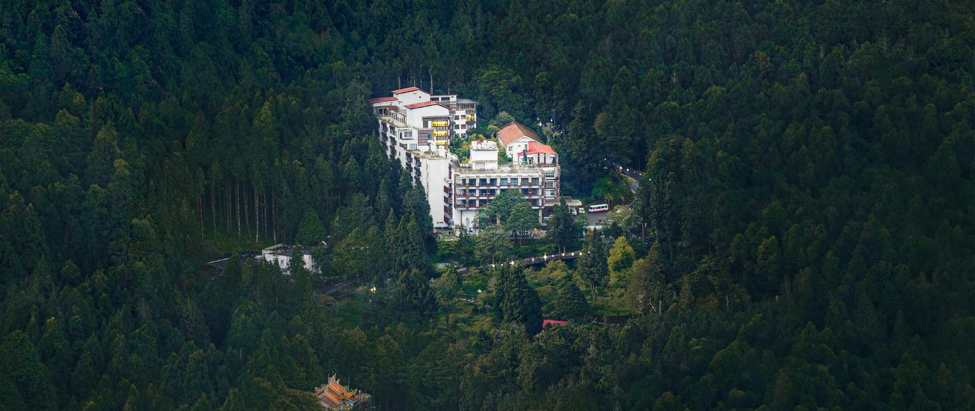 Alishan Hotel Vakantie Taiwan Rondreis Original Asia Aerial 2