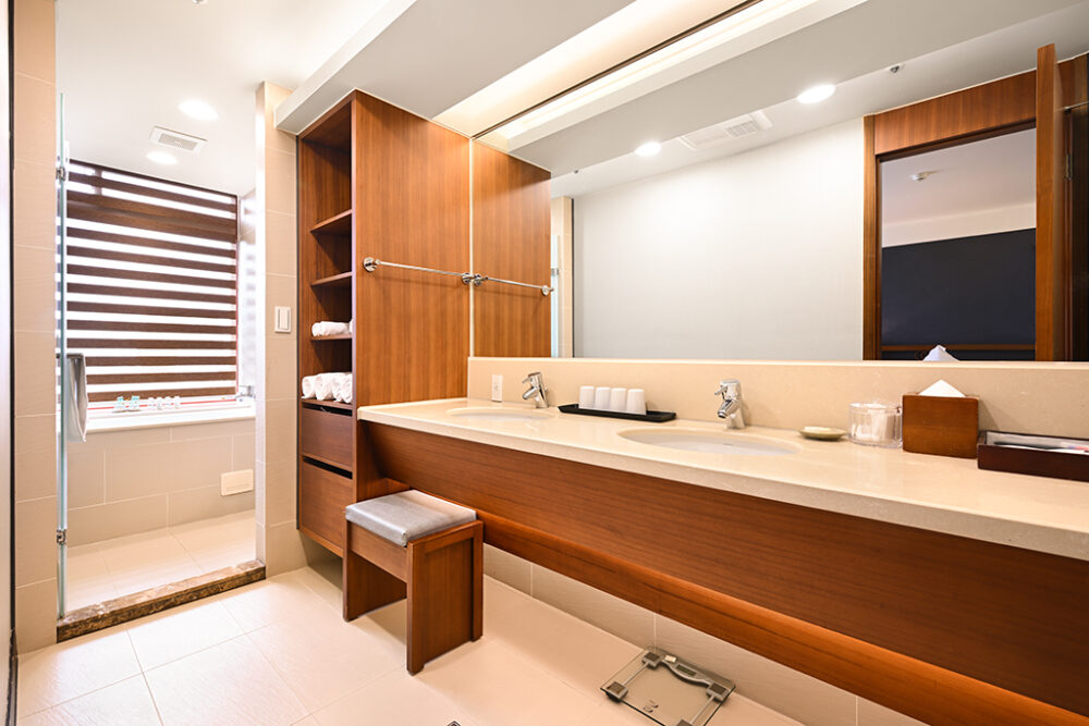 Alishan Hotel Vakantie Taiwan Rondreis Original Asia Badkamer 4