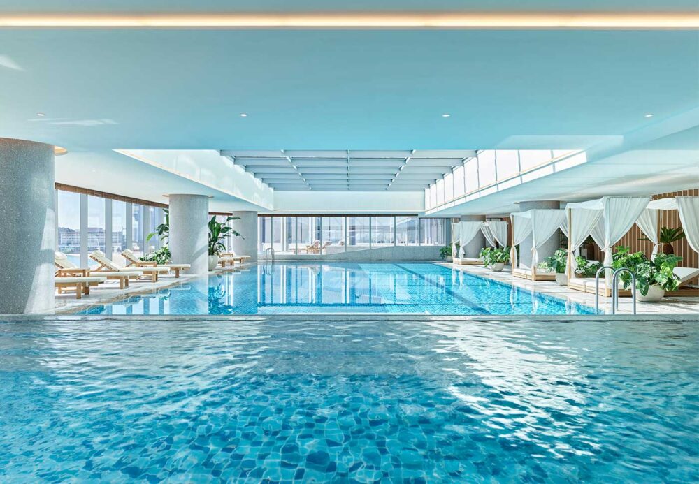 Grand Josun Hotel Busan Rondreis Zuid-Korea Vakantie Original Asia zwembad1