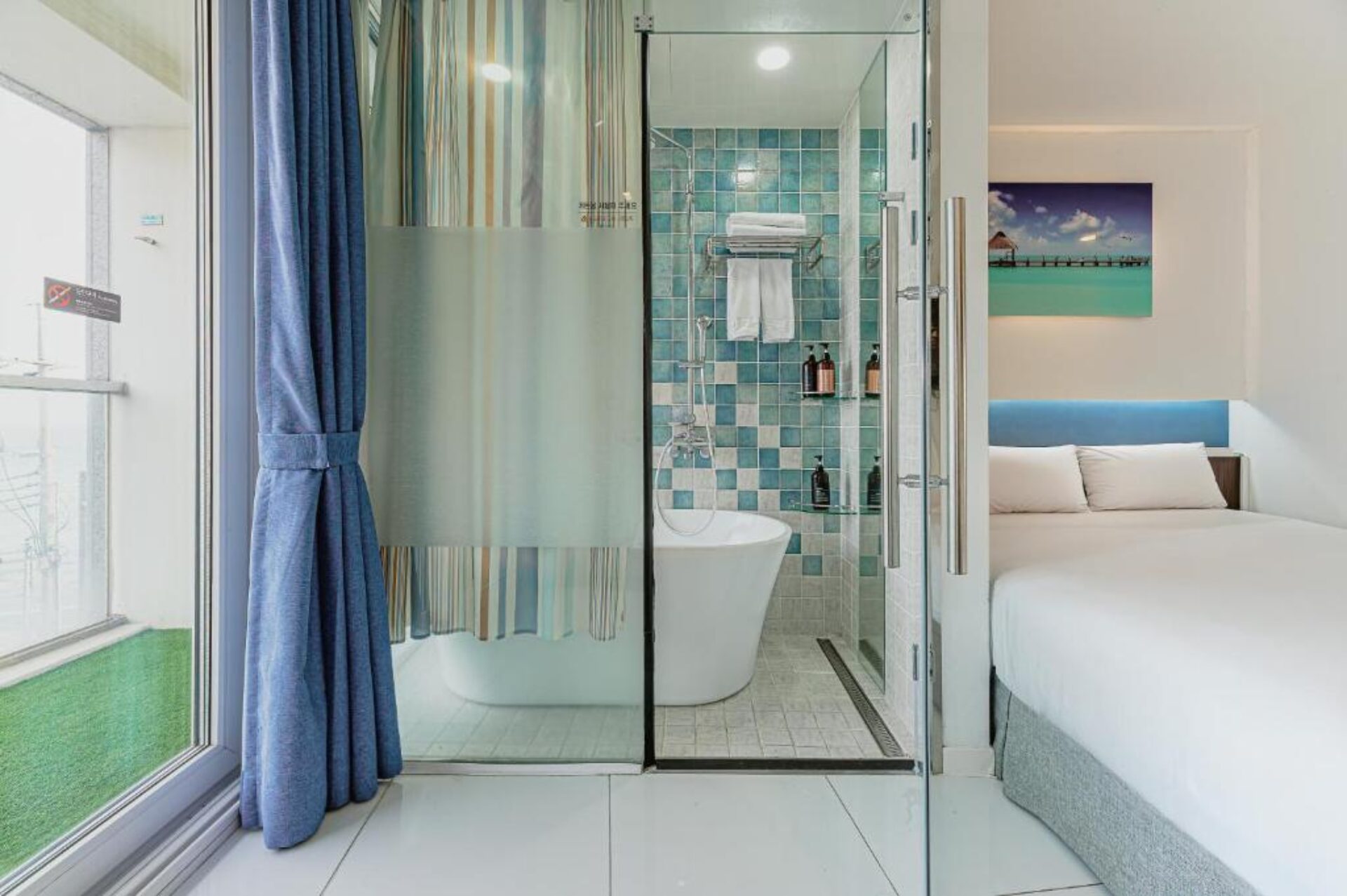 Hamdeok Beach Stay Jeju Hotel Resort Vakantie Zuid-Korea Rondreis Original Asia