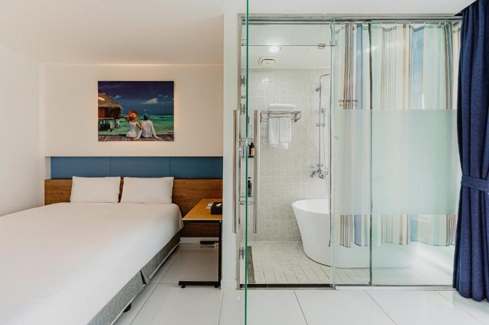 Hamdeok Beach Stay Jeju Hotel Resort Vakantie Zuid-Korea Rondreis Original Asia