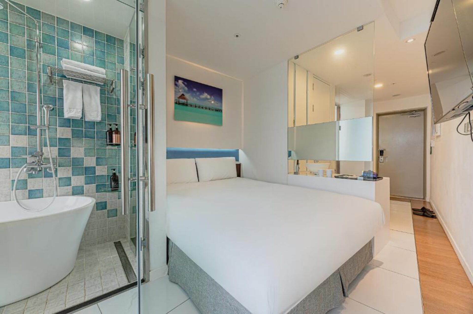Hamdeok Beach Stay Jeju Hotel Resort Vakantie Zuid-Korea Rondreis Original Asia