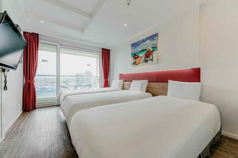 Hamdeok Beach Stay Jeju Hotel Resort Vakantie Zuid-Korea Rondreis Original Asia