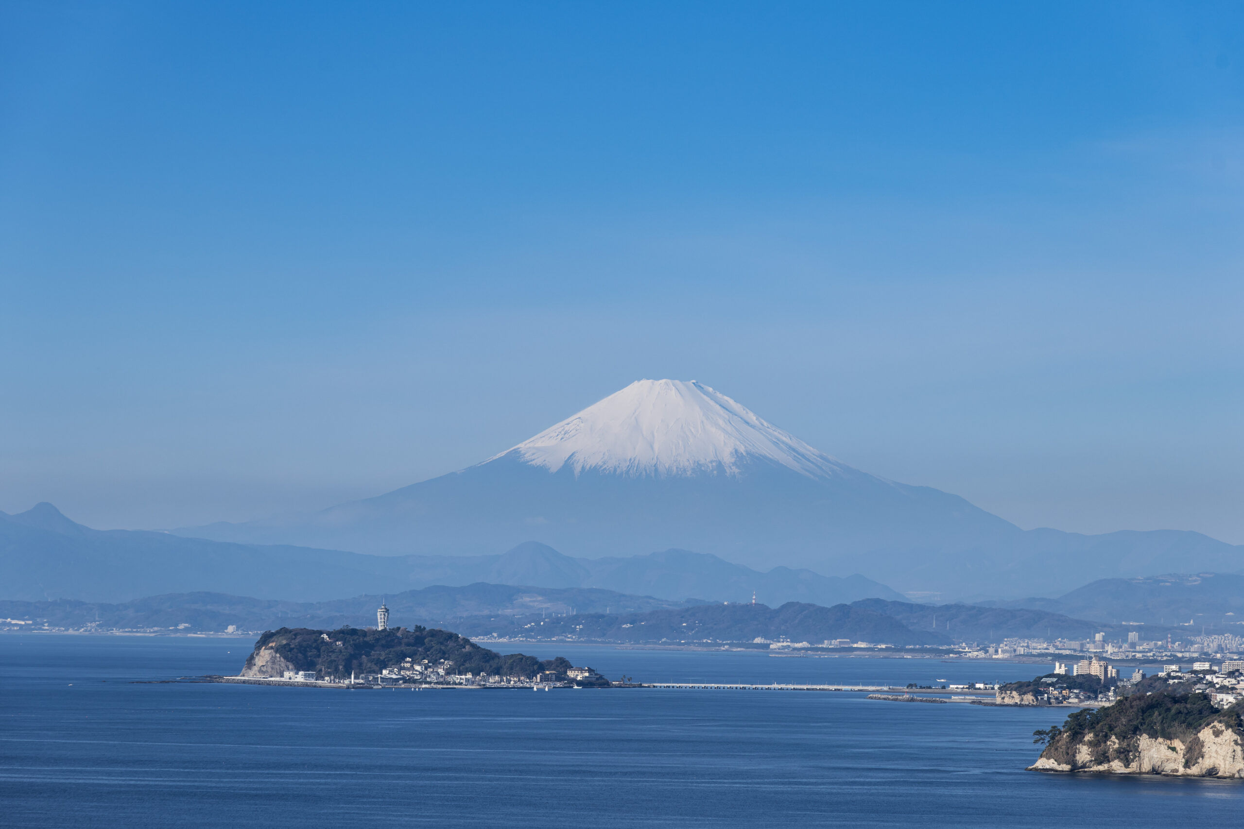 Home Original Asia Rondreis Japan Vakantie Unsplashed Kamakura beach met uitzicht op mt fuji