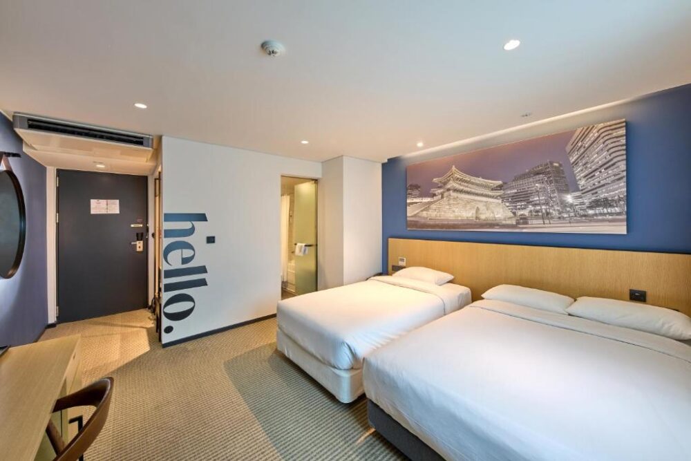 Klaven Hotel Myendong City Hall Seoul Vakantie Zuid-Korea Rondreis Original Asia
