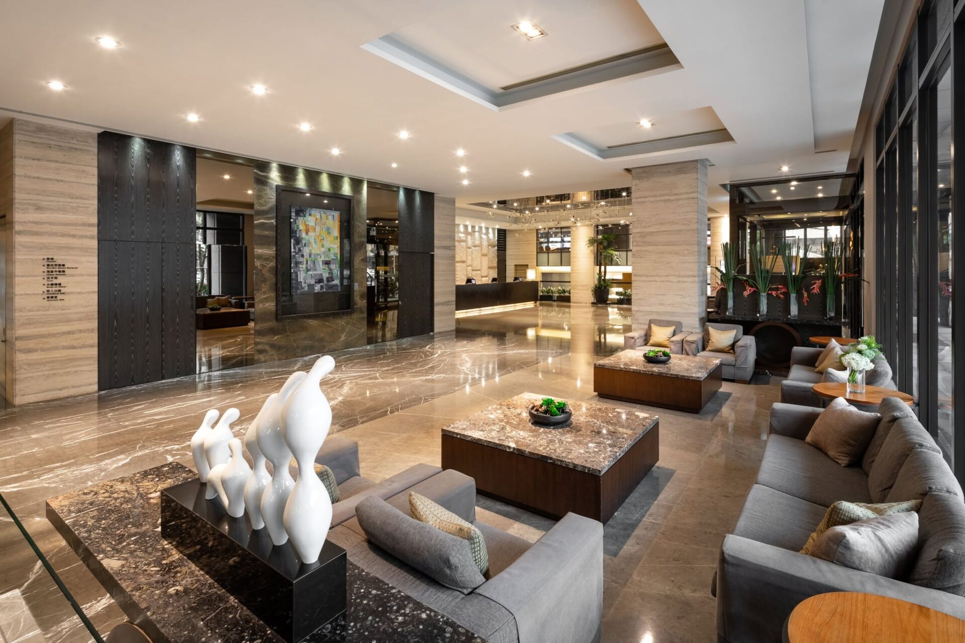 Lakeshore Hotel Vakantie Taiwan Rondreis Original Asia Lobby