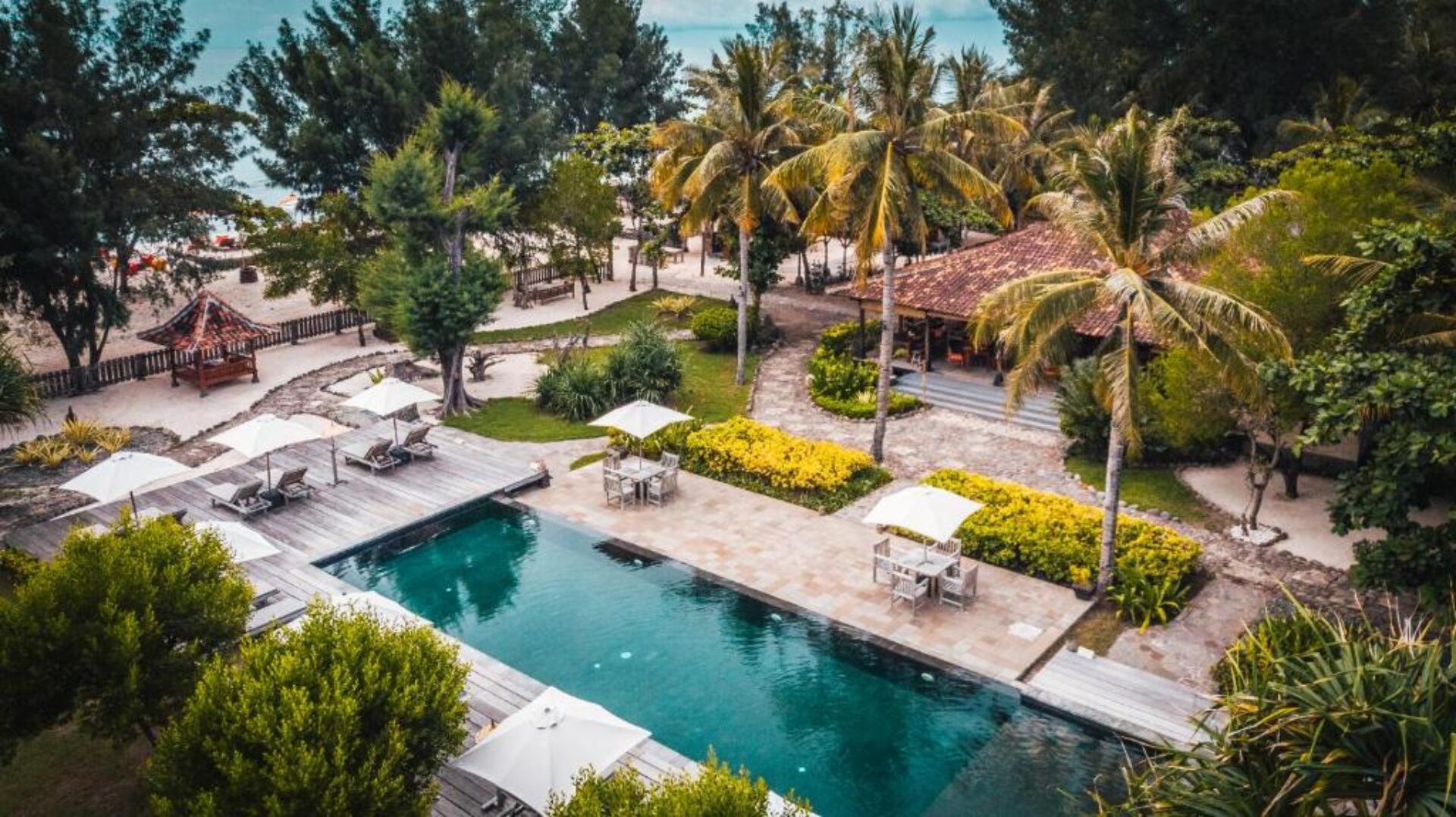 Desa Dunia Beda Beach Resort Gili Trawangan Lombok Rondreis Indonesie Vakantie Original Asia