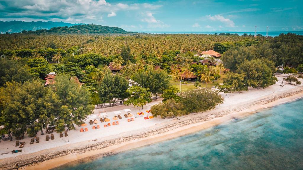 Desa Dunia Beda Beach Resort Gili Trawangan Lombok Rondreis Indonesie Vakantie Original Asia