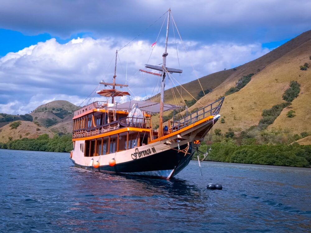 Komodo Boat Floresta Rondreis Indonesie Vakantie Original Asia