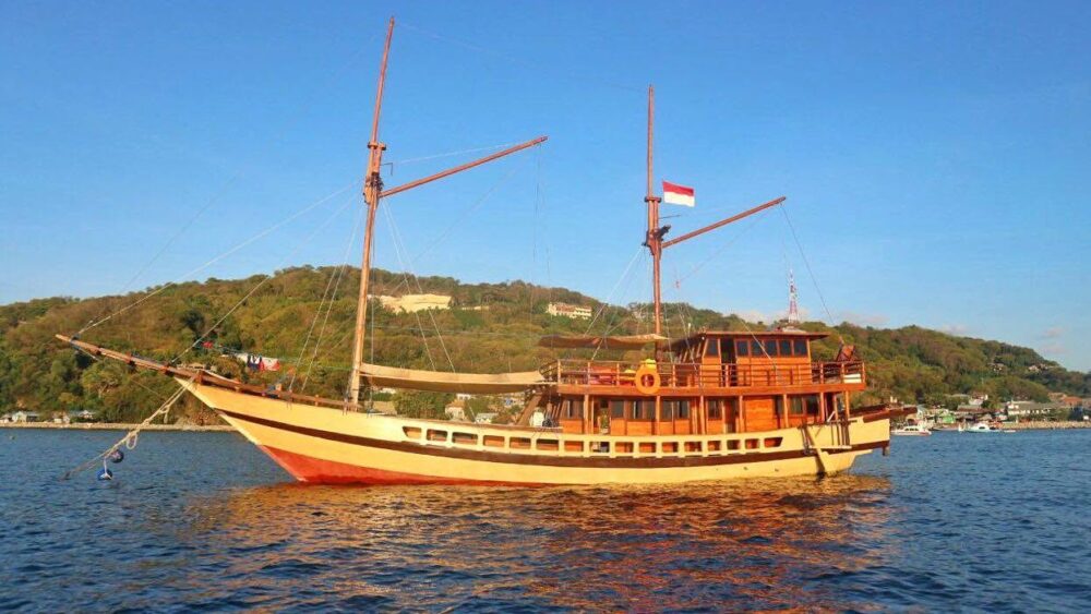 Komodo Boat Floresta Rondreis Indonesie Vakantie Original Asia