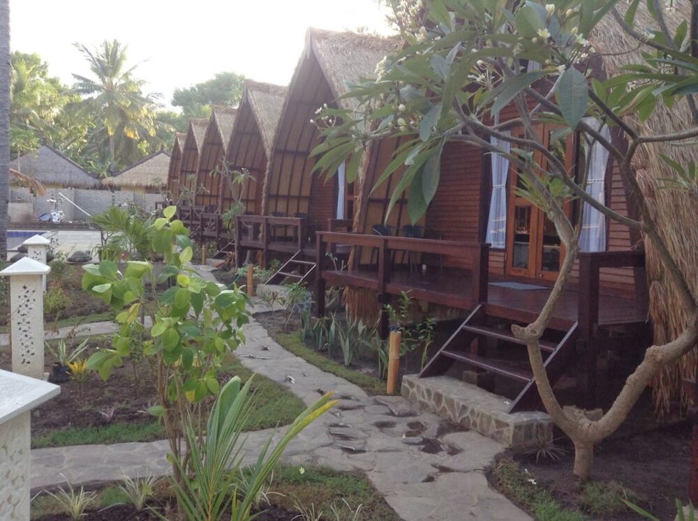 Turtle Beach Hotel Gili Air Lombok Rondreis Indonesie Vakantie Original Asia