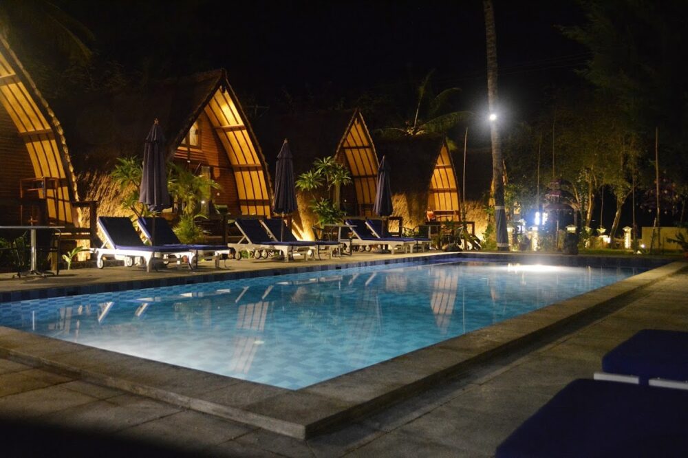 Turtle Beach Hotel Gili Air Lombok Rondreis Indonesie Vakantie Original Asia