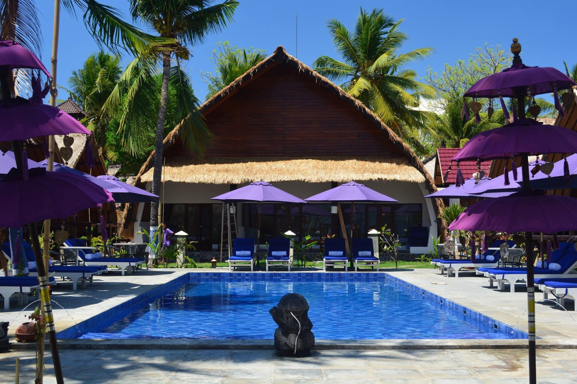 Turtle Beach Hotel Gili Air Lombok Rondreis Indonesie Vakantie Original Asia